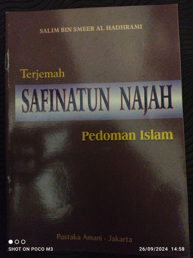 [rak2.2] terjemah safinah